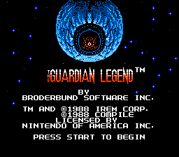 The Guardian Legend screenshot 3 for NES